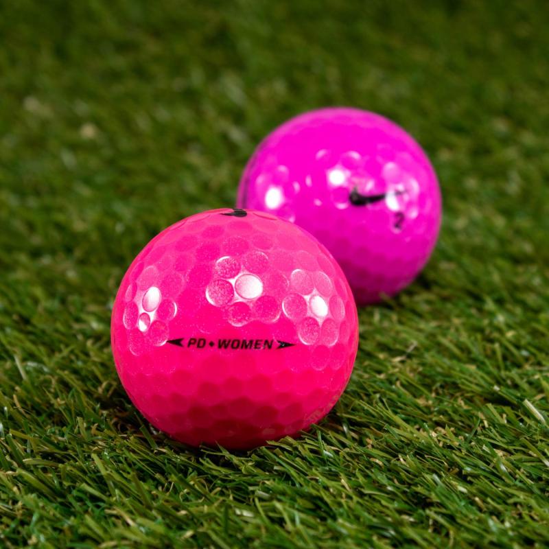 Nike PD Women Pink Golfbolde - Ekstra Længde Tilbud