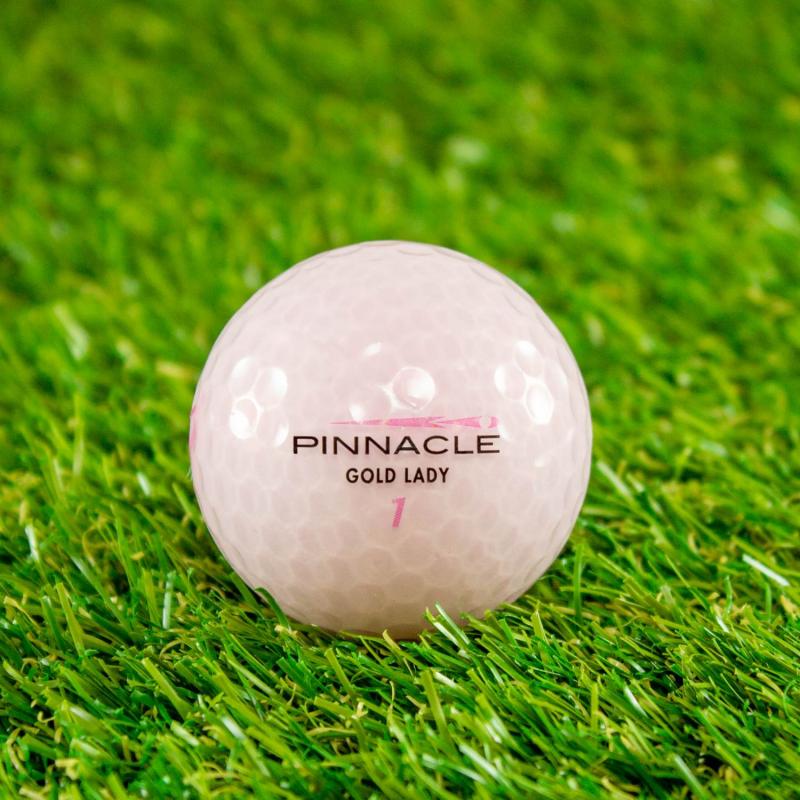 Pinnacle Lady Pink Golfbolde - Perfekt til begyndere