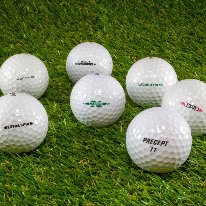 Mix Hvid Golfbolde til Begyndere - Grade A fra Precept