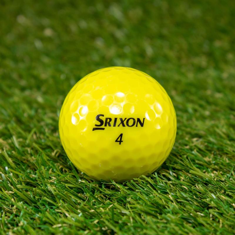 Q Star Gul Herre Golfbolde - Grade A fra Srixon