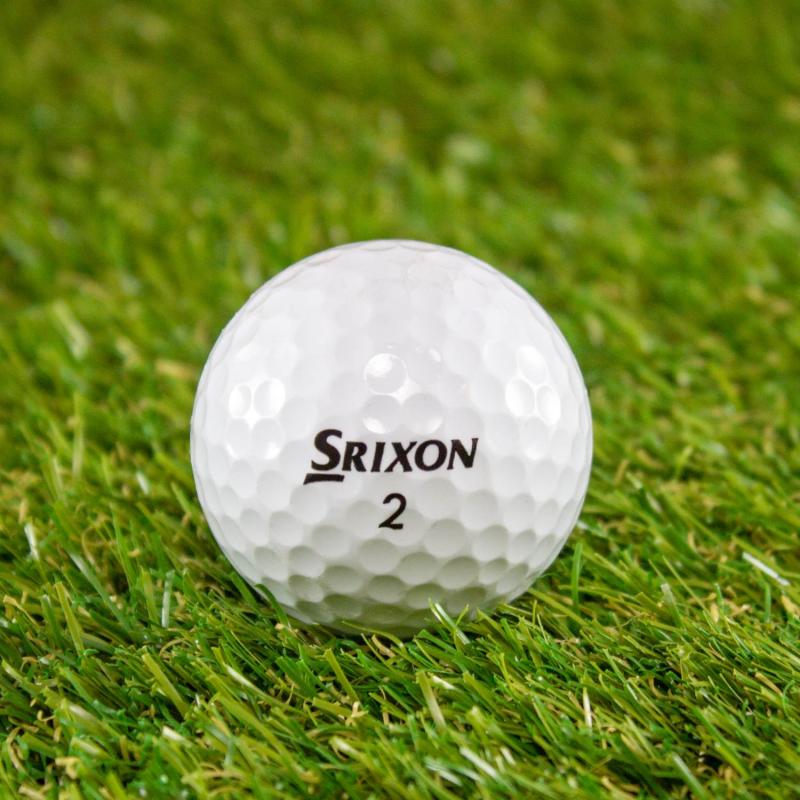 Q Star Hvid Golfbolde - Grade A fra Srixon