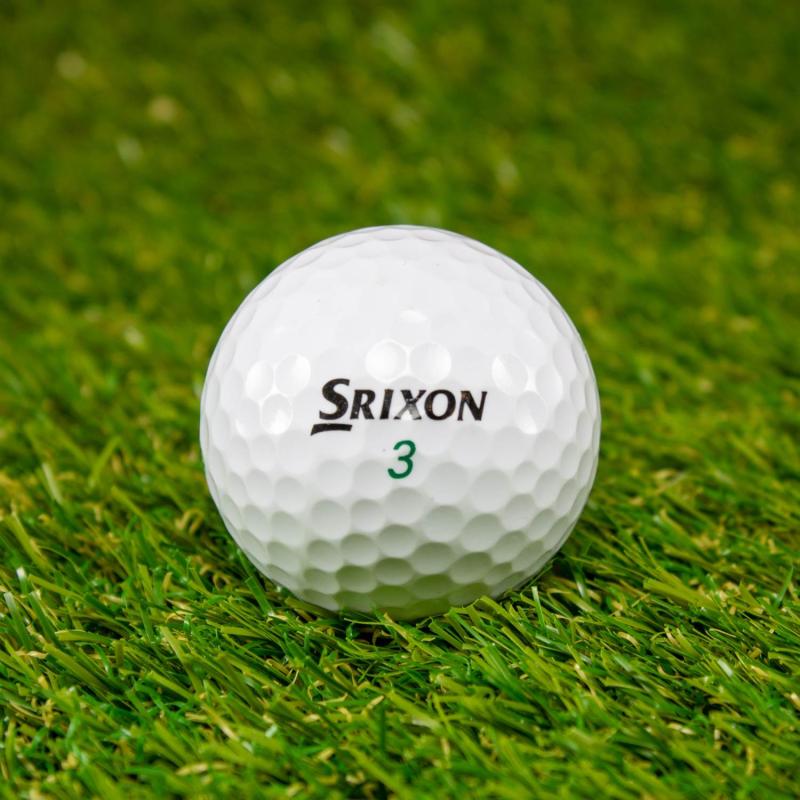 Srixon Soft Feel Hvid Golfbolde - Premium Kvalitet
