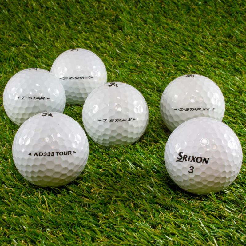 Srixon Tour Mix Hvid Golfbolde - Kvalitet til golfspillere