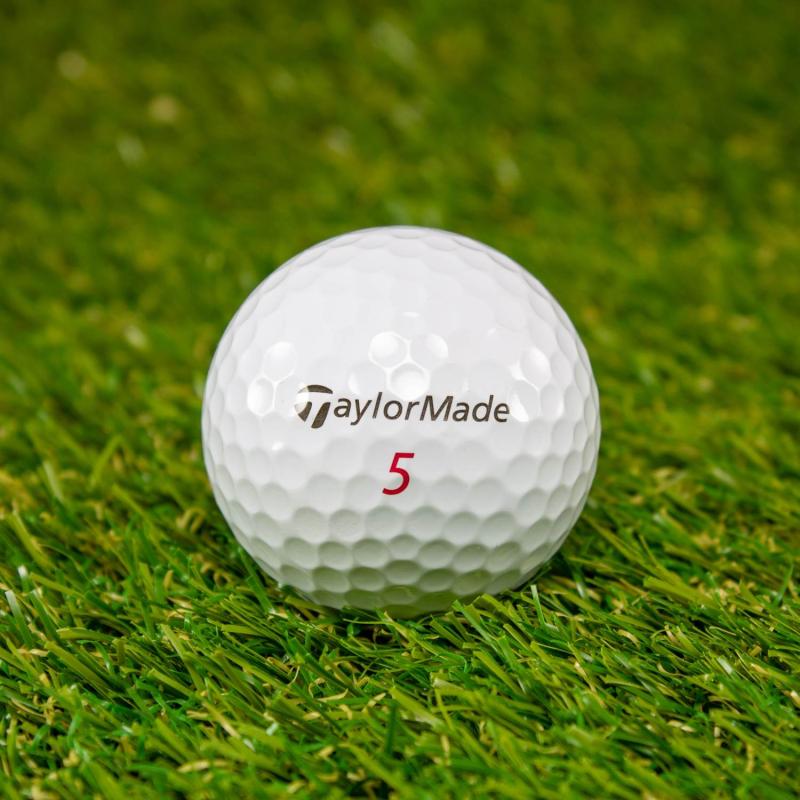 Taylormade Penta Hvid Golfbold - Grade A Kvalitet