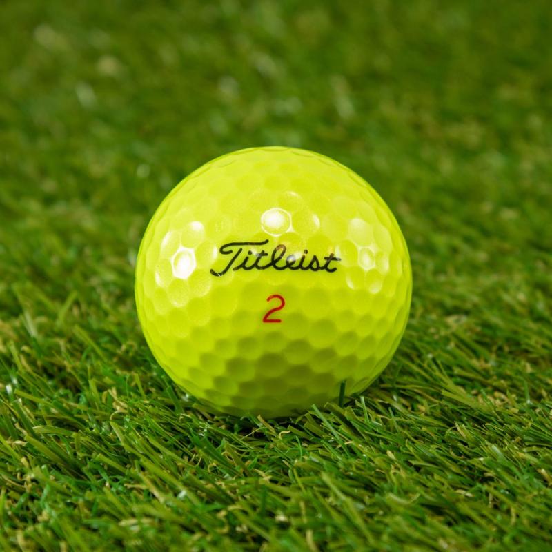 Titleist DT Solo Gul Golfbolde - Kontrol og Blødhed!
