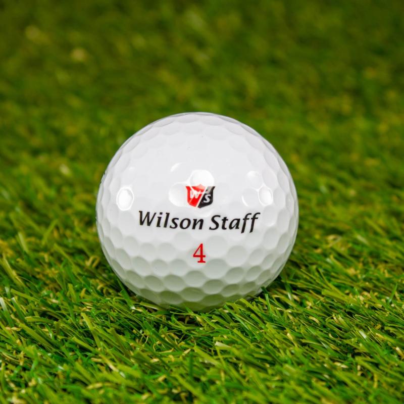 Wilson Staff DX2 Soft Hvid Golfbolde - Blød & Langtflyvende