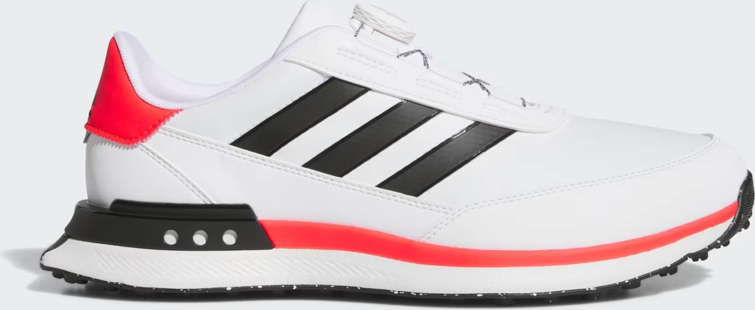 S2g Sl Boa (2024) Boa Herre Golfsko Uden Spikes Ftwwht Cblack Lucred Str. 44 2 3 Normal fra Adidas