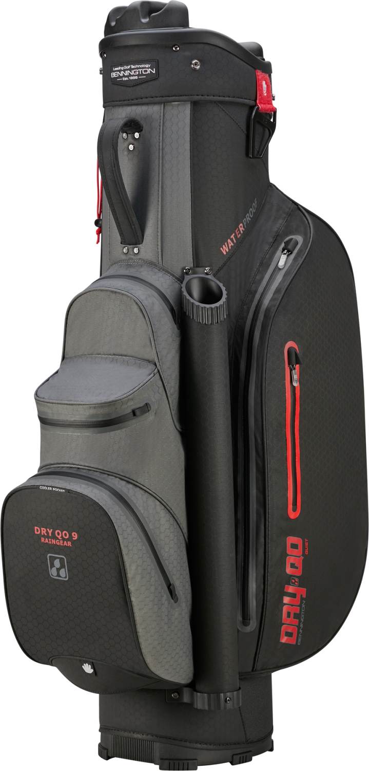 Qo9 Vandtæt Vognbag   Black Canon Grey Red fra Bennington
