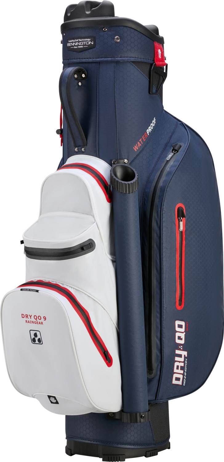 Qo9 Vandtæt Vognbag   Navy White Red fra Bennington