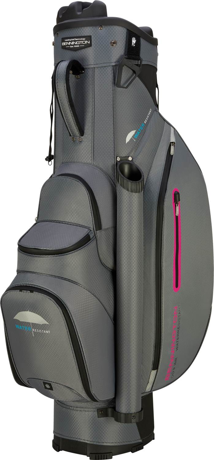 Qo9 Wr Vandtæt Vognbag   Canon Grey Silver Pink fra Bennington