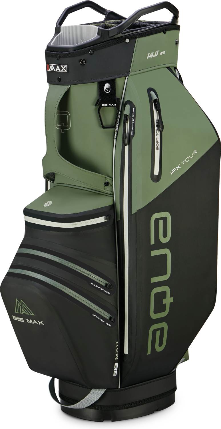 Aqua Ipx Tour Vandtæt Vognbag   Olive Green Black fra Big Max