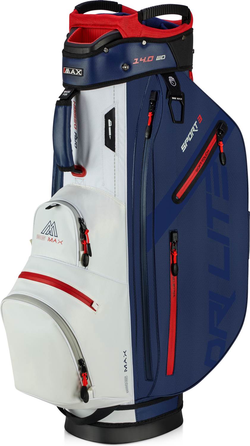 Dri Lite Sport 3 Vandtæt Vognbag   Navy Red fra Big Max