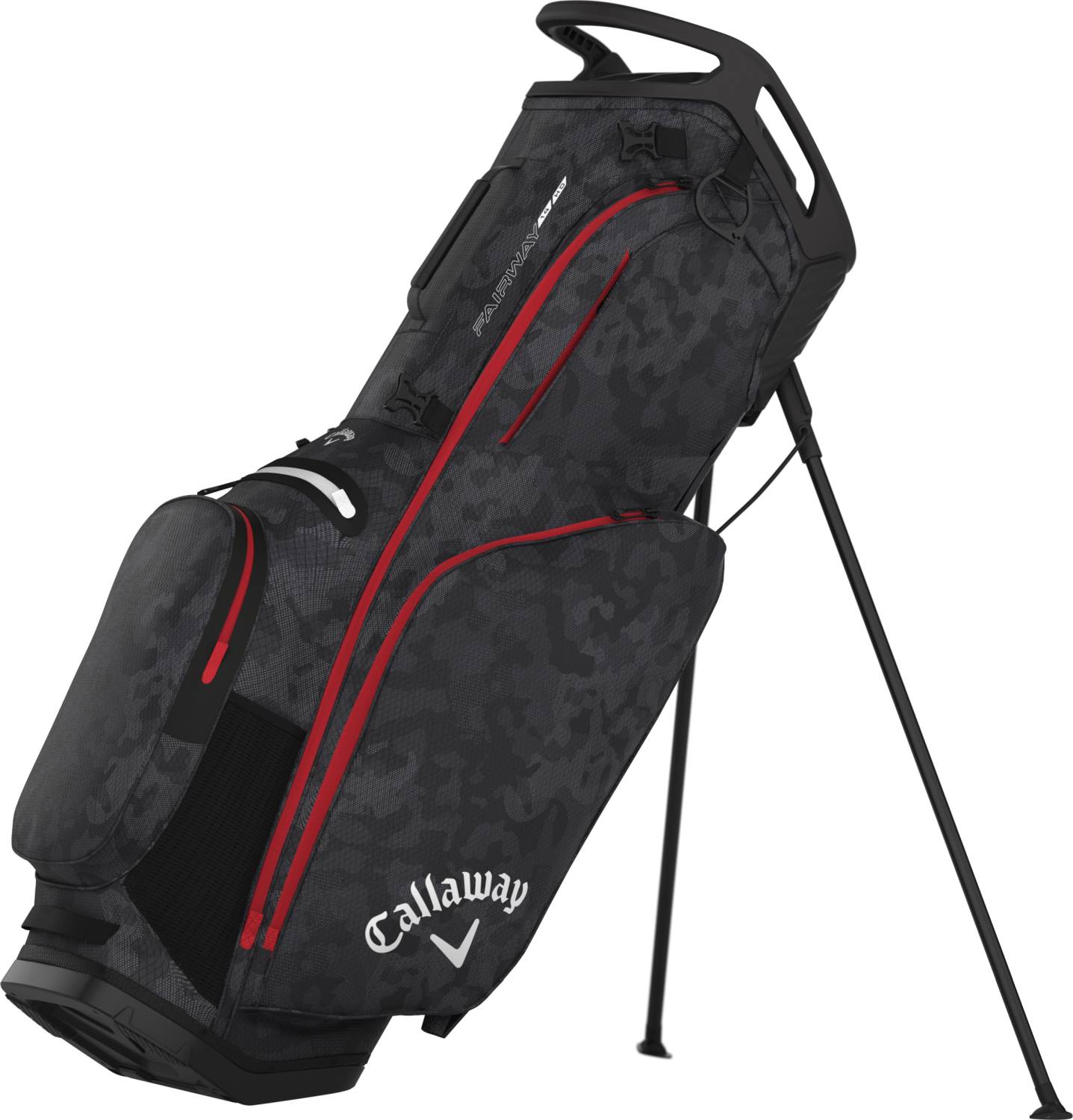 Fairway 14 Hd (2026) Vandtæt Bærebag   Graphite Desert Camo Red fra Callaway