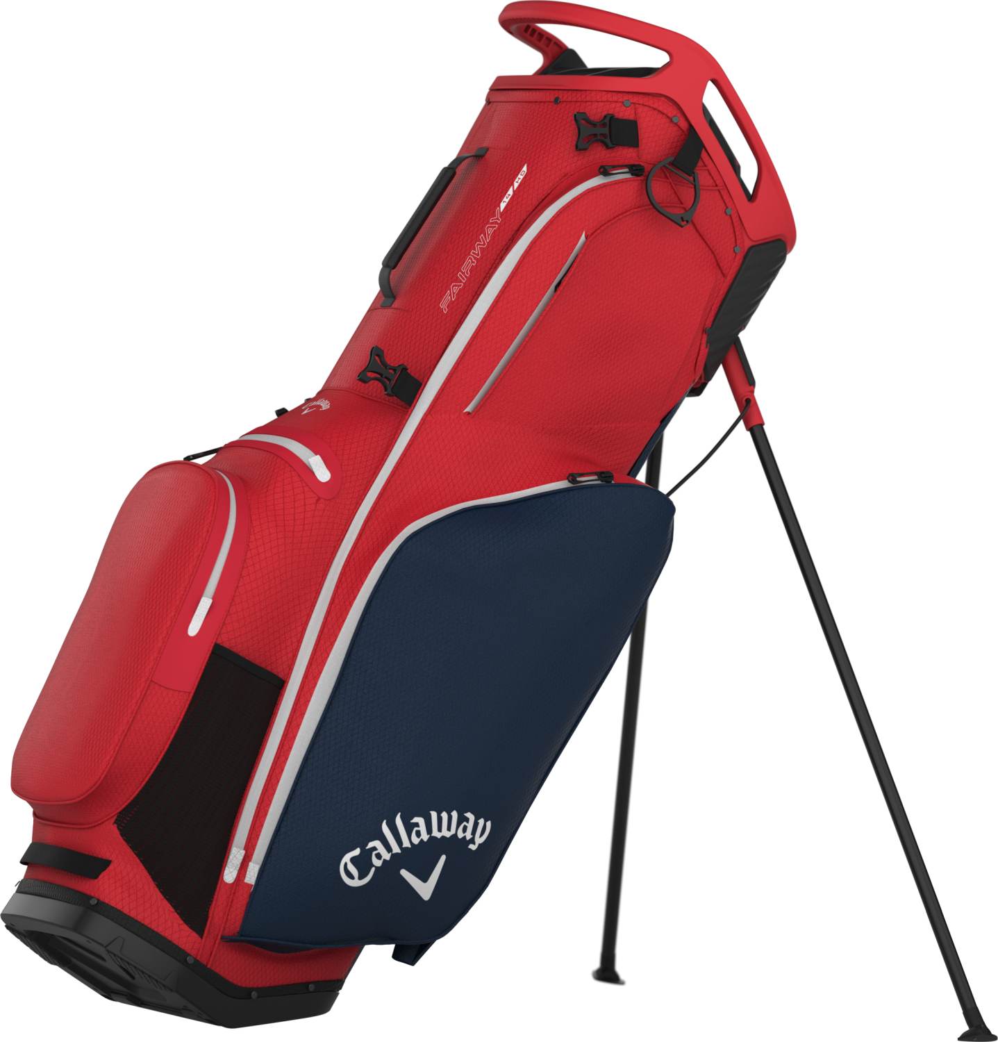 Fairway 14 Hd (2026) Vandtæt Bærebag Red White Navy fra Callaway