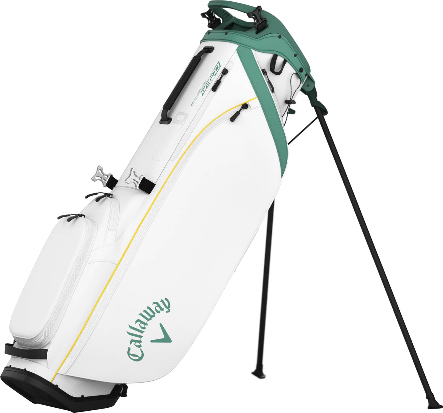Hyperlite Zero (2025) Herre Bærebag White Green Golden Rod fra Callaway