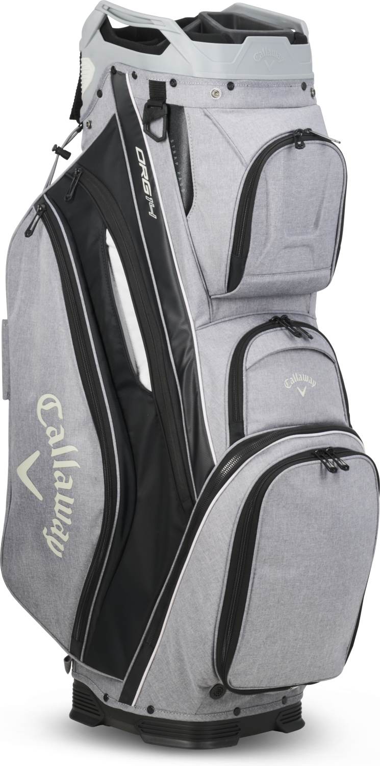 Org 14 (2024) Herre Vognbag   Houndstooth Charcoal Heather fra Callaway
