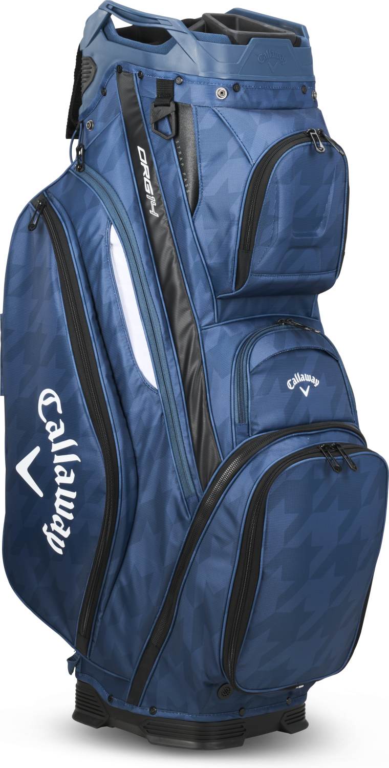 Org 14 (2024) Herre Vognbag   Navy Houndstooth fra Callaway