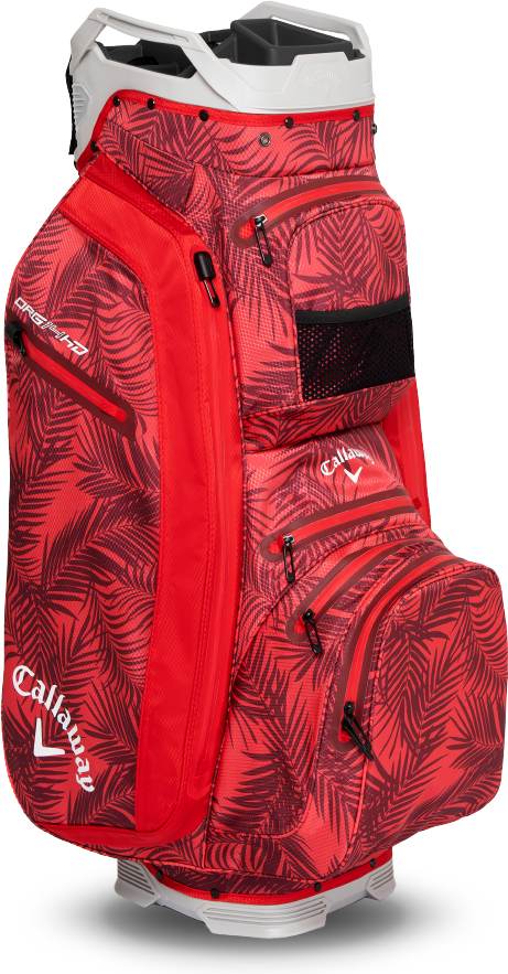 Org 14 Hd (2025) Vandtæt Vognbag   Red Palms Light Grey fra Callaway