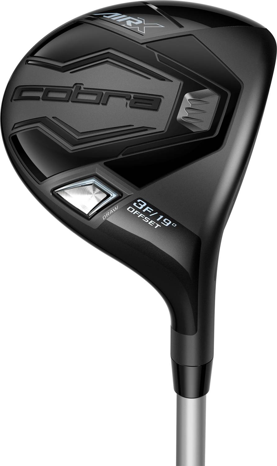 Air X Offset (2024) Dame Fairwaykølle   Sort   Venstre   19.0° (3 Kølle)     Ultralite 45 Dame Grafit fra Cobra