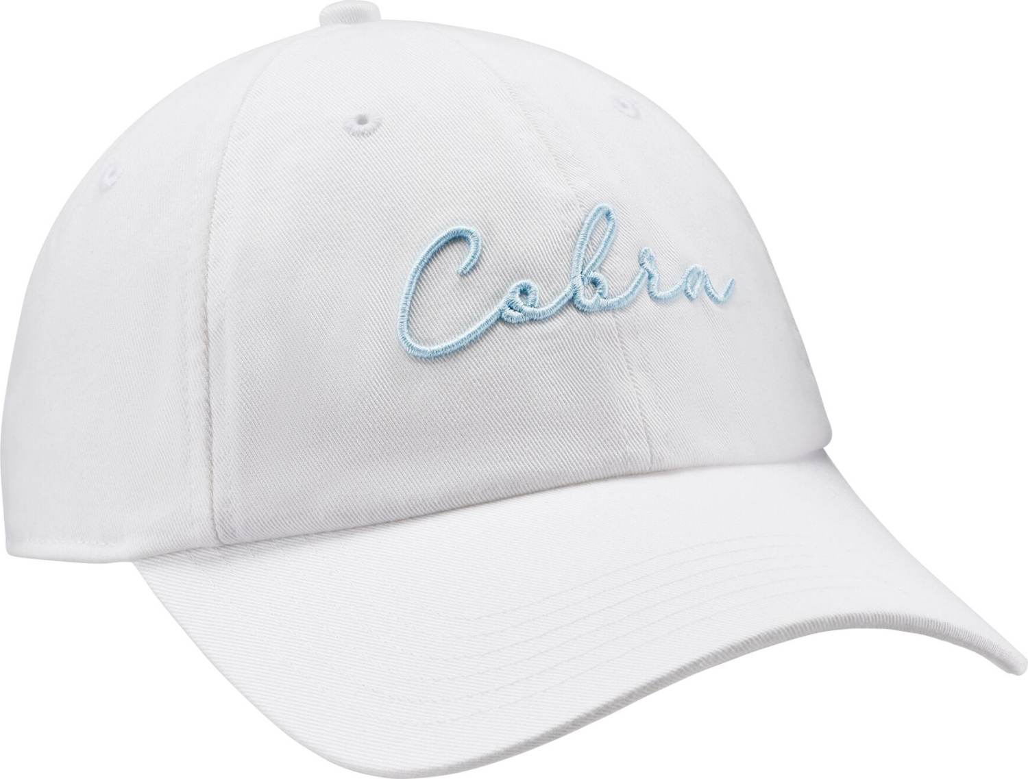 Sunset Script Dame Kasket White Glow Silver Sky Str. Onesize fra Cobra