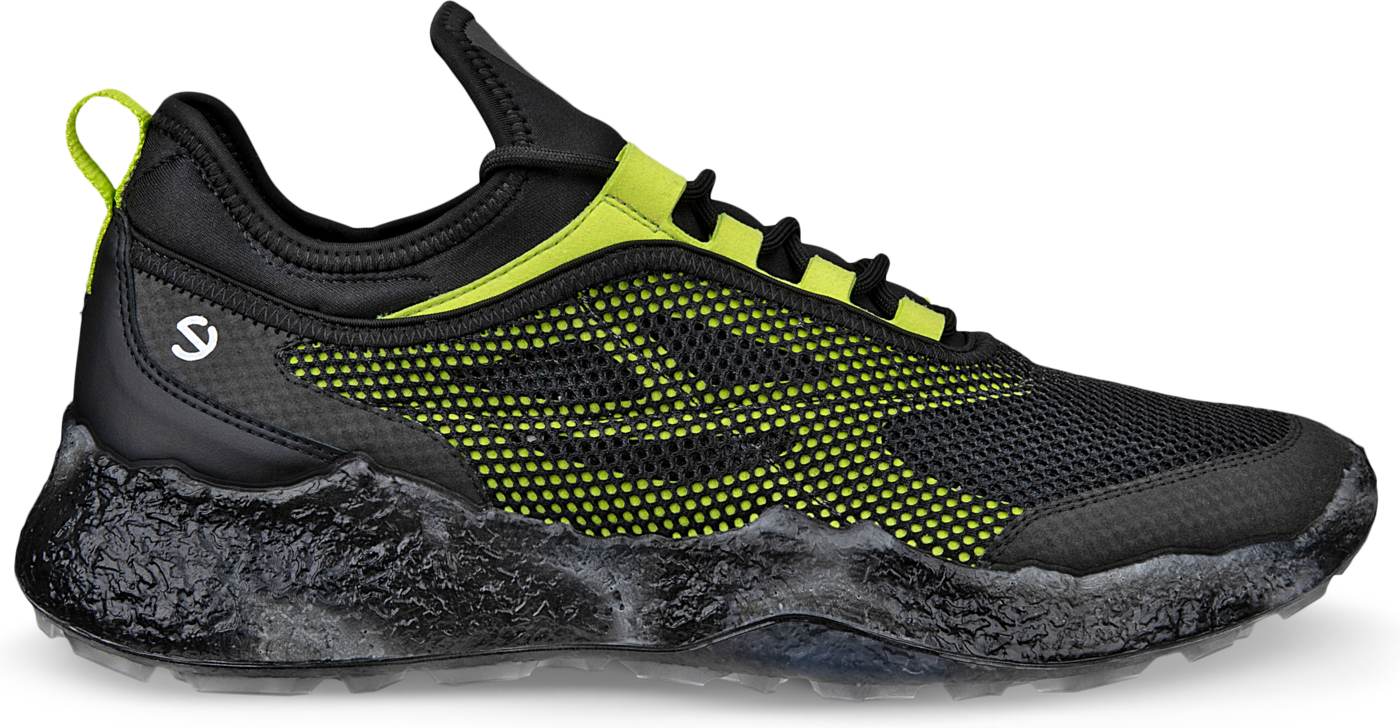 Biom H5.2 Textile Herre Golfsko Uden Spikes Black Lime Punch Black Str. 39 Normal fra Ecco