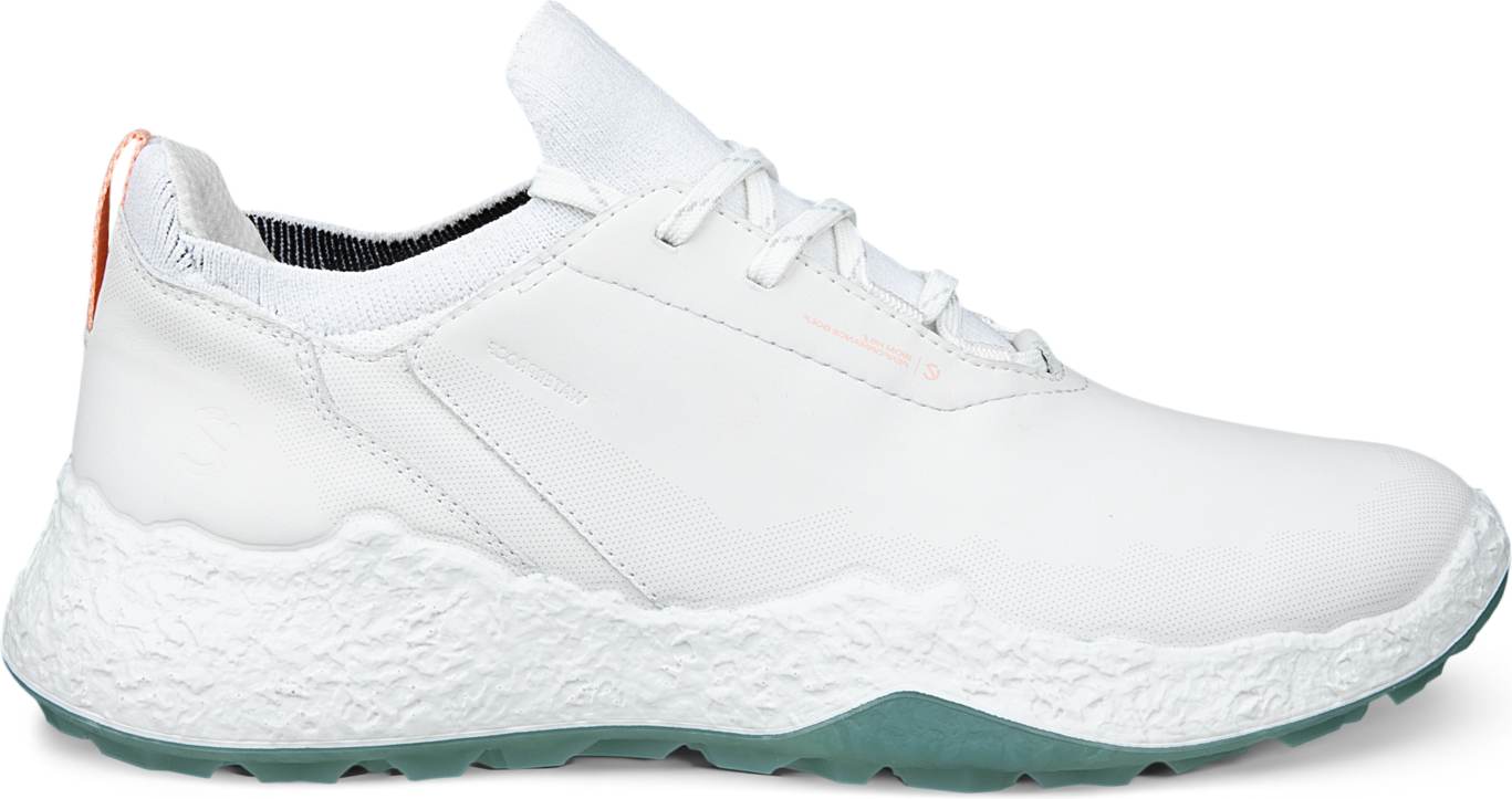 Biom H5.2 Vandtætte Dame Golfsko Uden Spikes White Sedum Green Str. 35 Normal fra Ecco