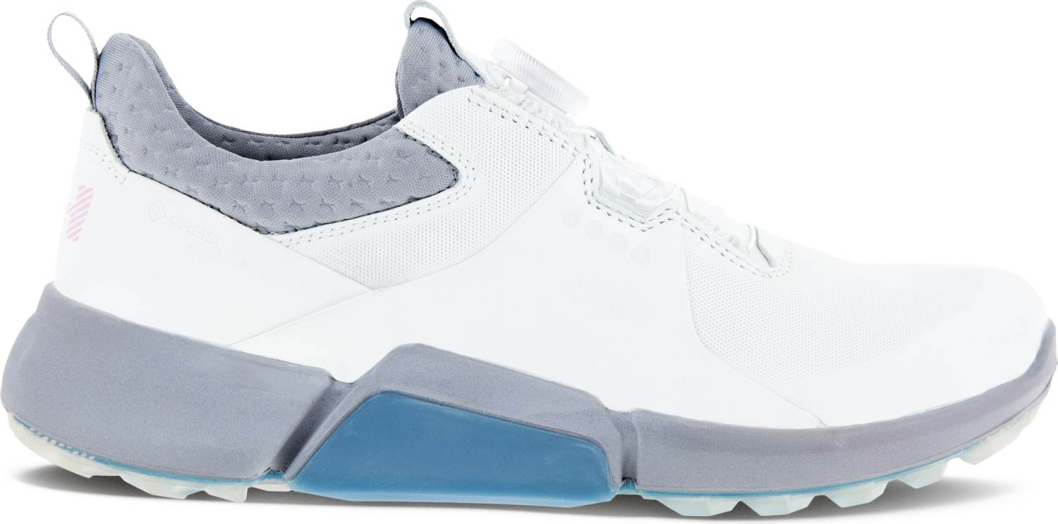 Biom Hybrid 4 Boa Vandtætte Dame Golfsko Uden Spikes   White Silver Grey   Str. 40 Normal fra Ecco