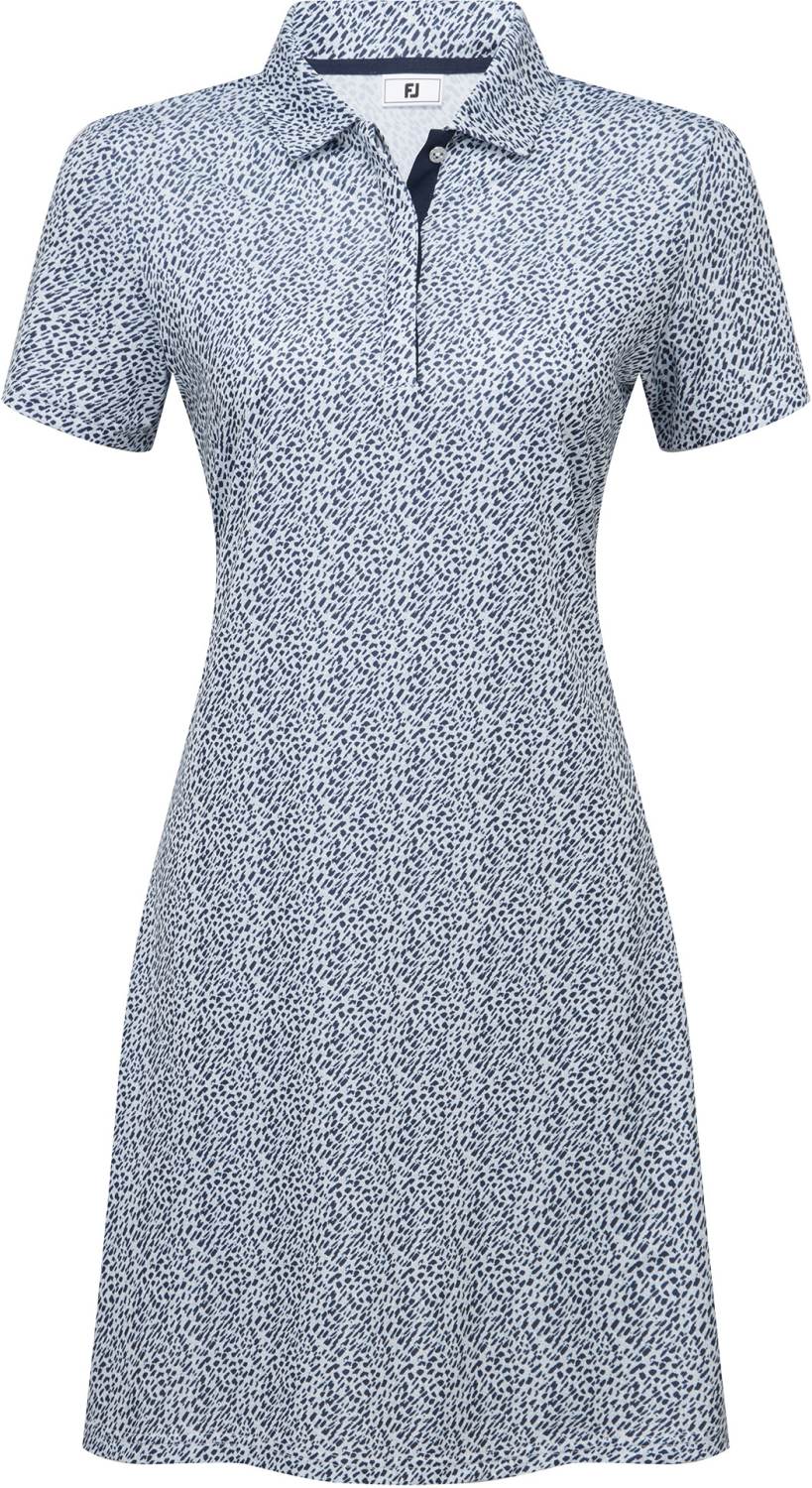 Animal Print Dame Kjole White Navy Str. L fra Footjoy