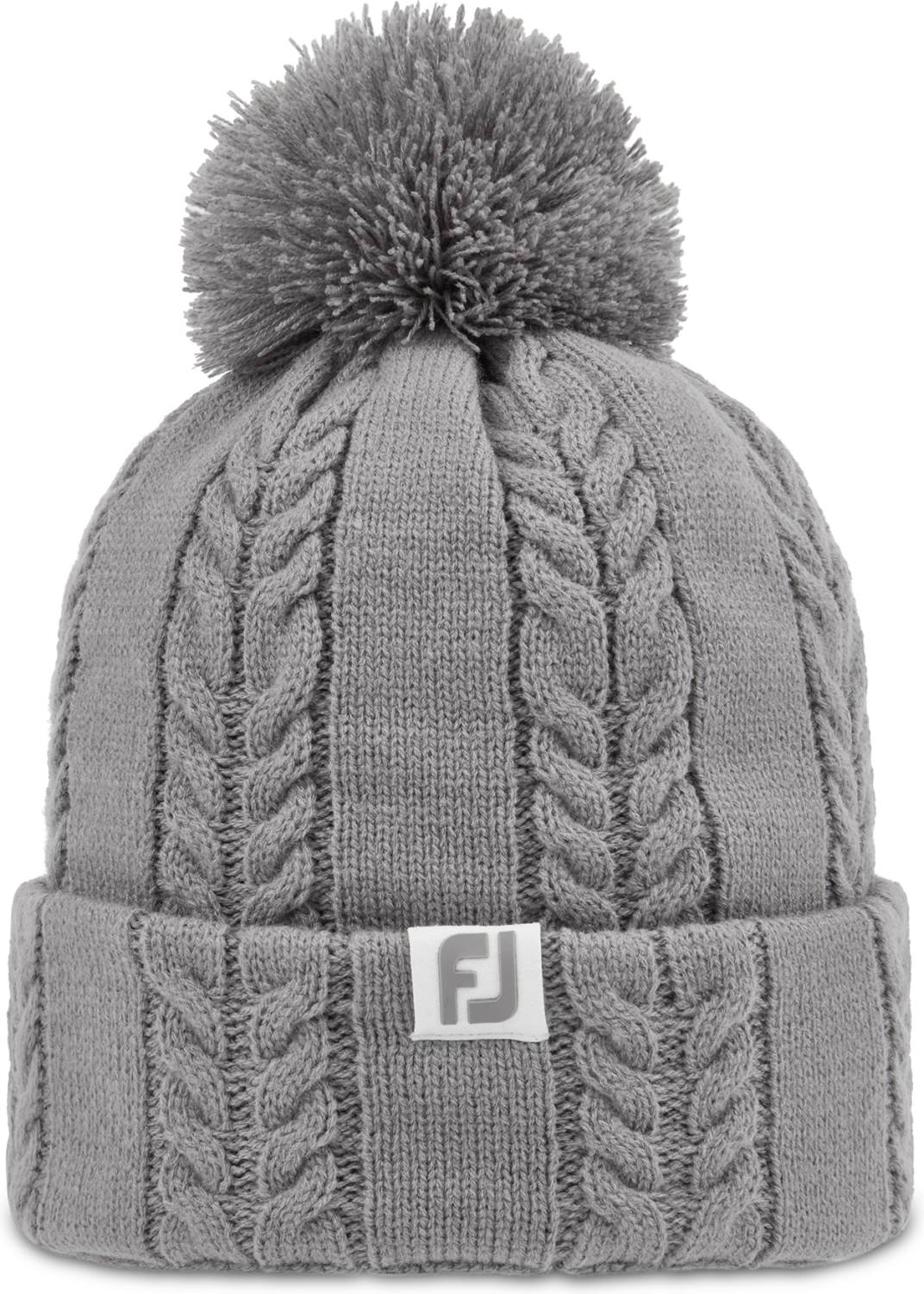 Cable Knit Bobble Dame Hue   Grey   Str. Onesize fra Footjoy