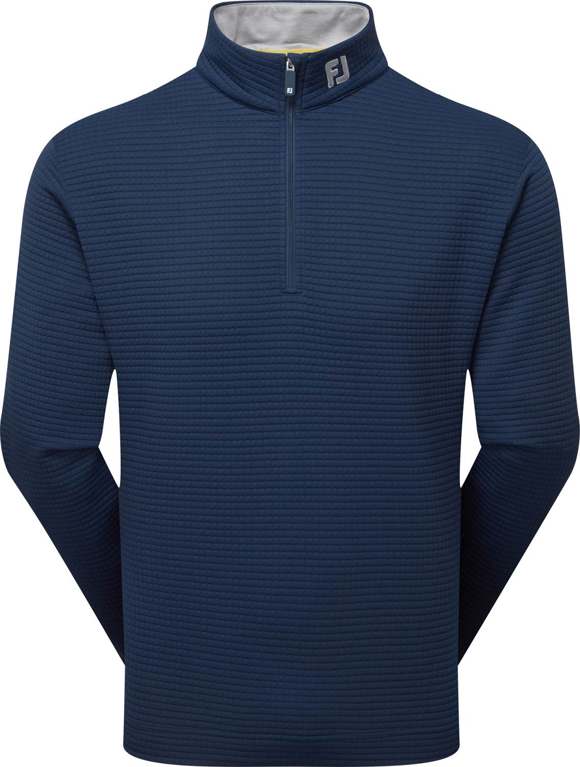 Quilt Texture Chill Out Herre Pullover Navy Str. L fra Footjoy