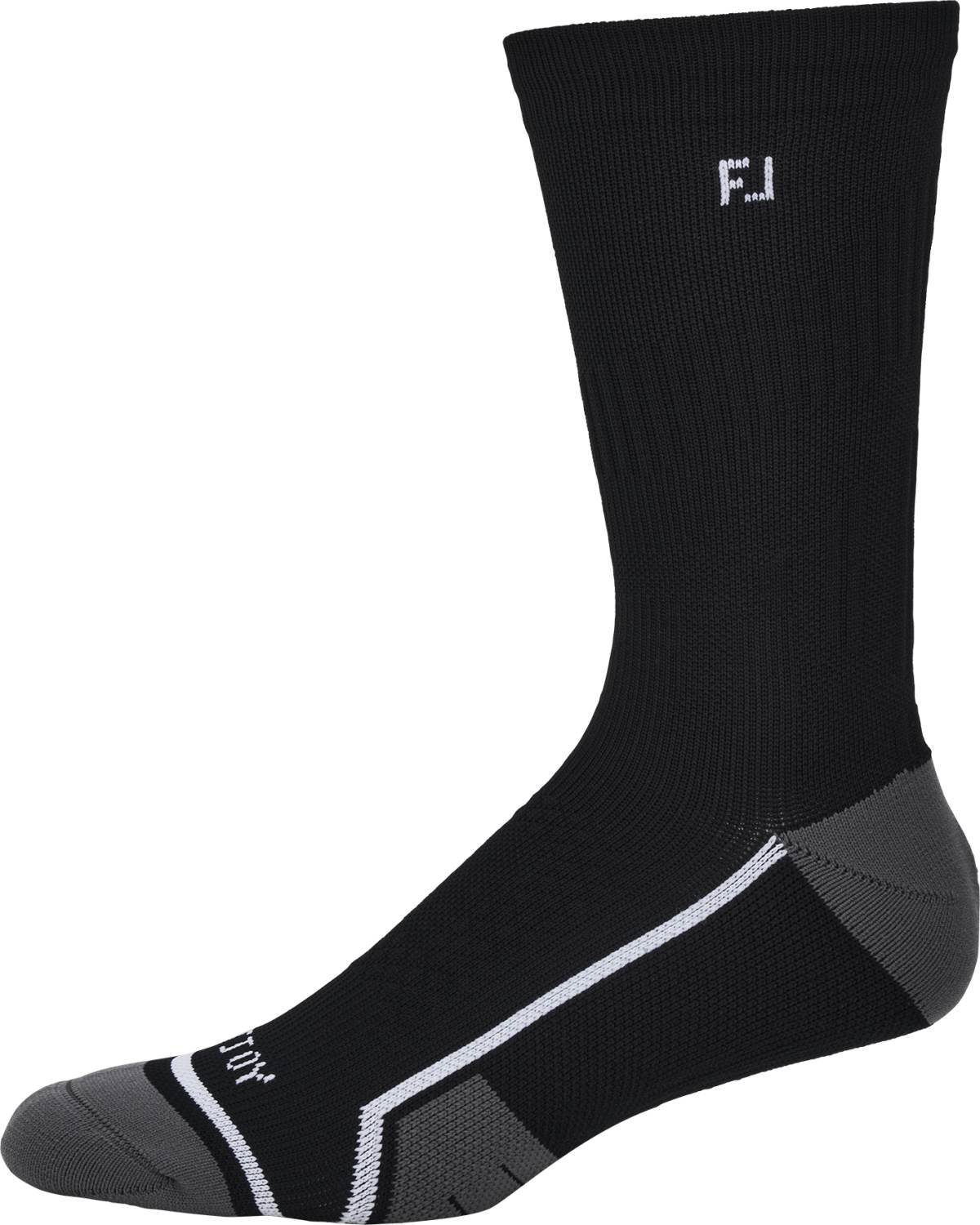 Tech D.r.y Crew Herre Sokker Black Str. Onesize fra Footjoy