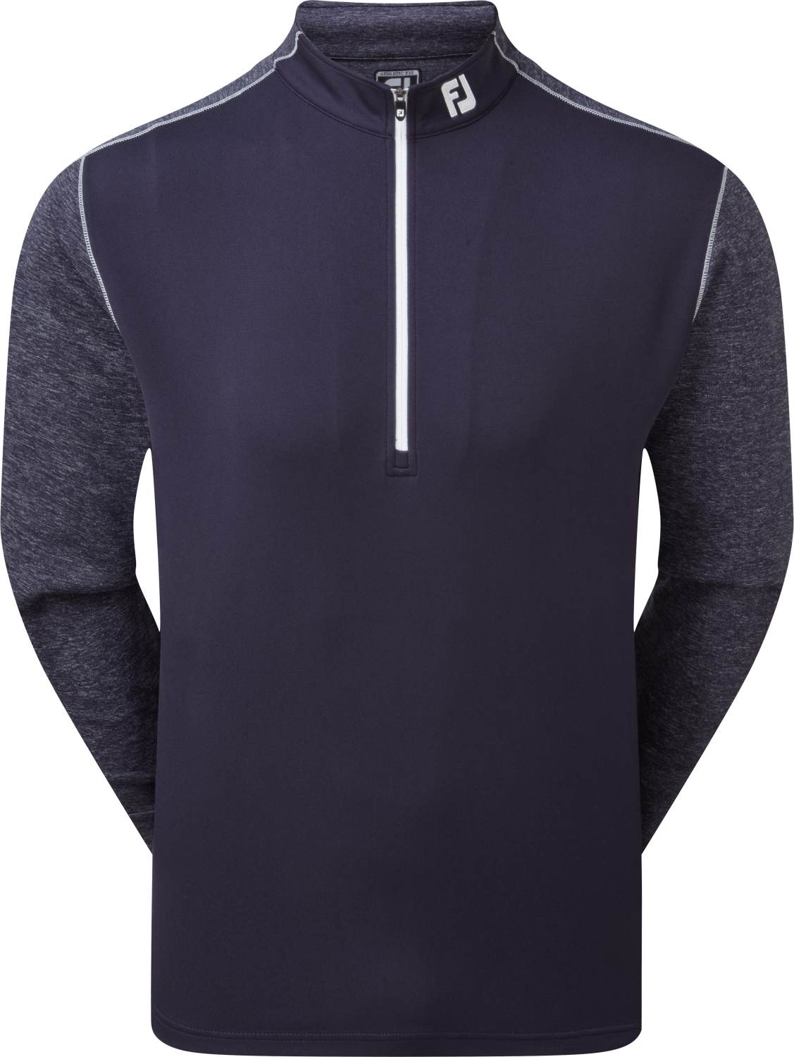 Tonal Heather Chill Out Herre Pullover Navy Str. L fra Footjoy
