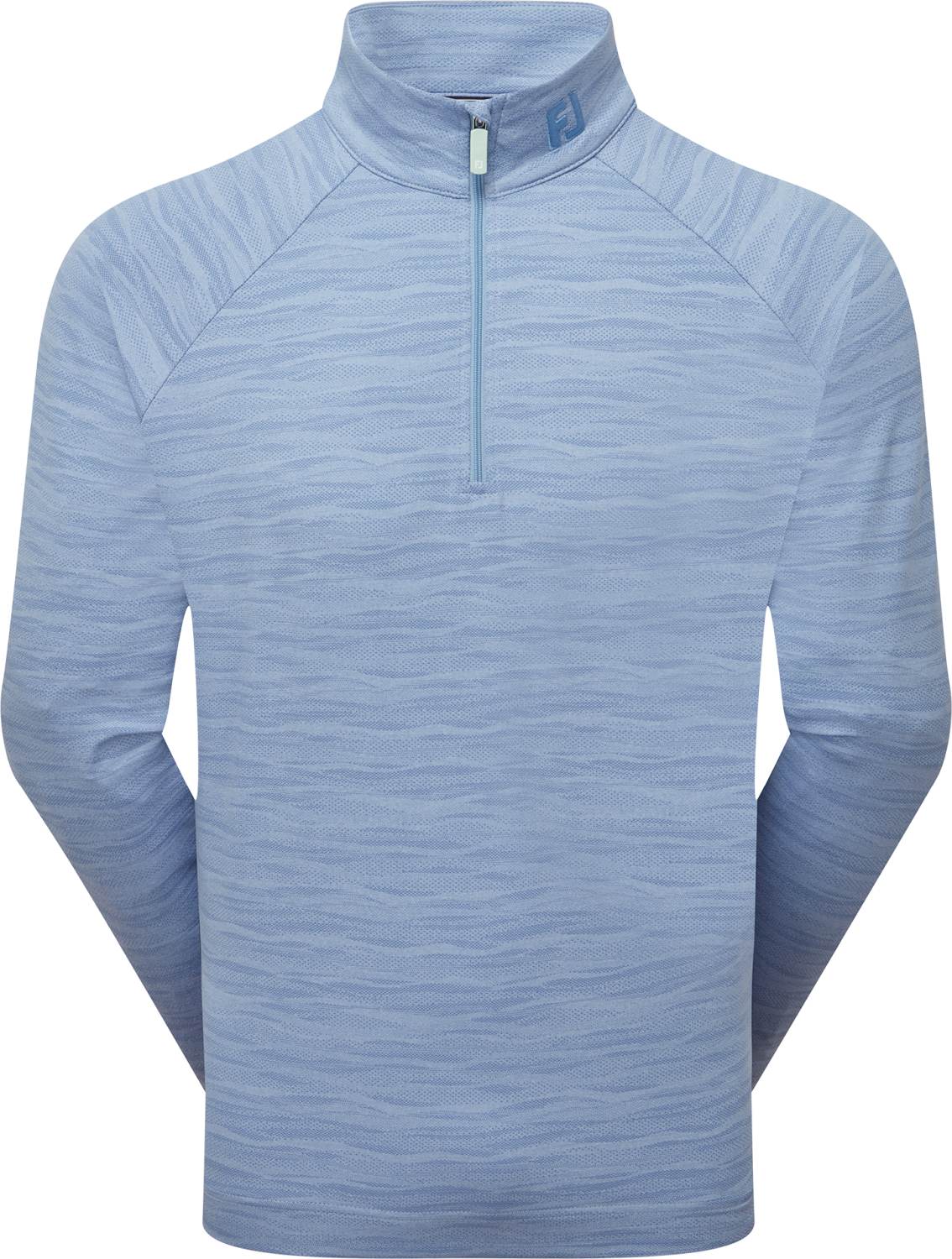Wave Jacquard Chill Out Herre Pullover Bl Jay Str. L fra Footjoy