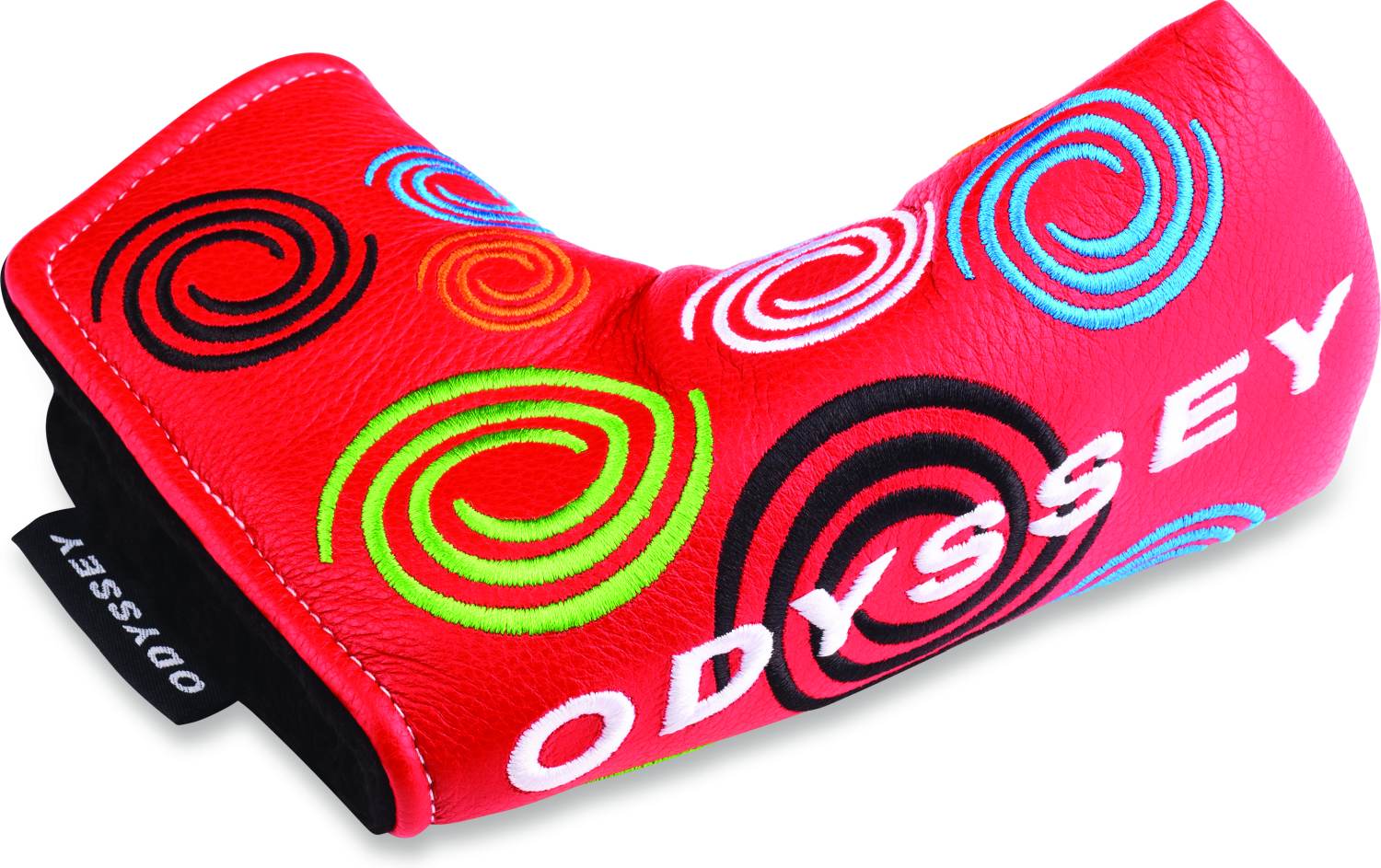 Tour Swirl 2018 Red Blade Putter Headcover fra Odyssey