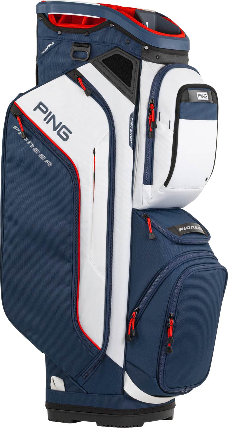 Pioneer (2025) Vognbag   Navy White Red fra Ping