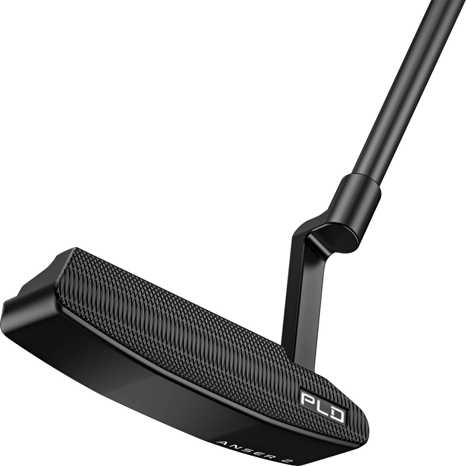 Pld Milled Anser 2 (2023) Plumber Neck Herre Putter   Black   Højre   Str. 35"     Pp58 (2022) Midsize Sort fra Ping
