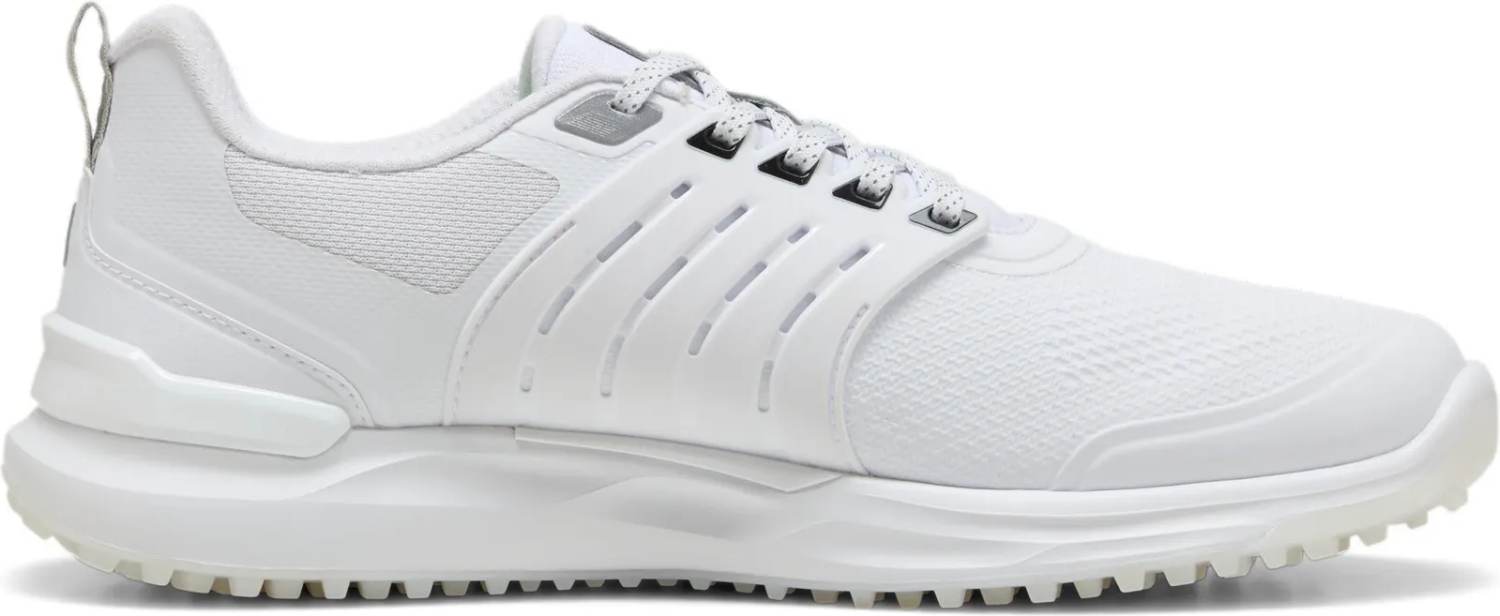 Ignite Elevate 2 Vandtætte Herre Golfsko Uden Spikes White Black Silver Str. 44 1 2 Normal fra Puma