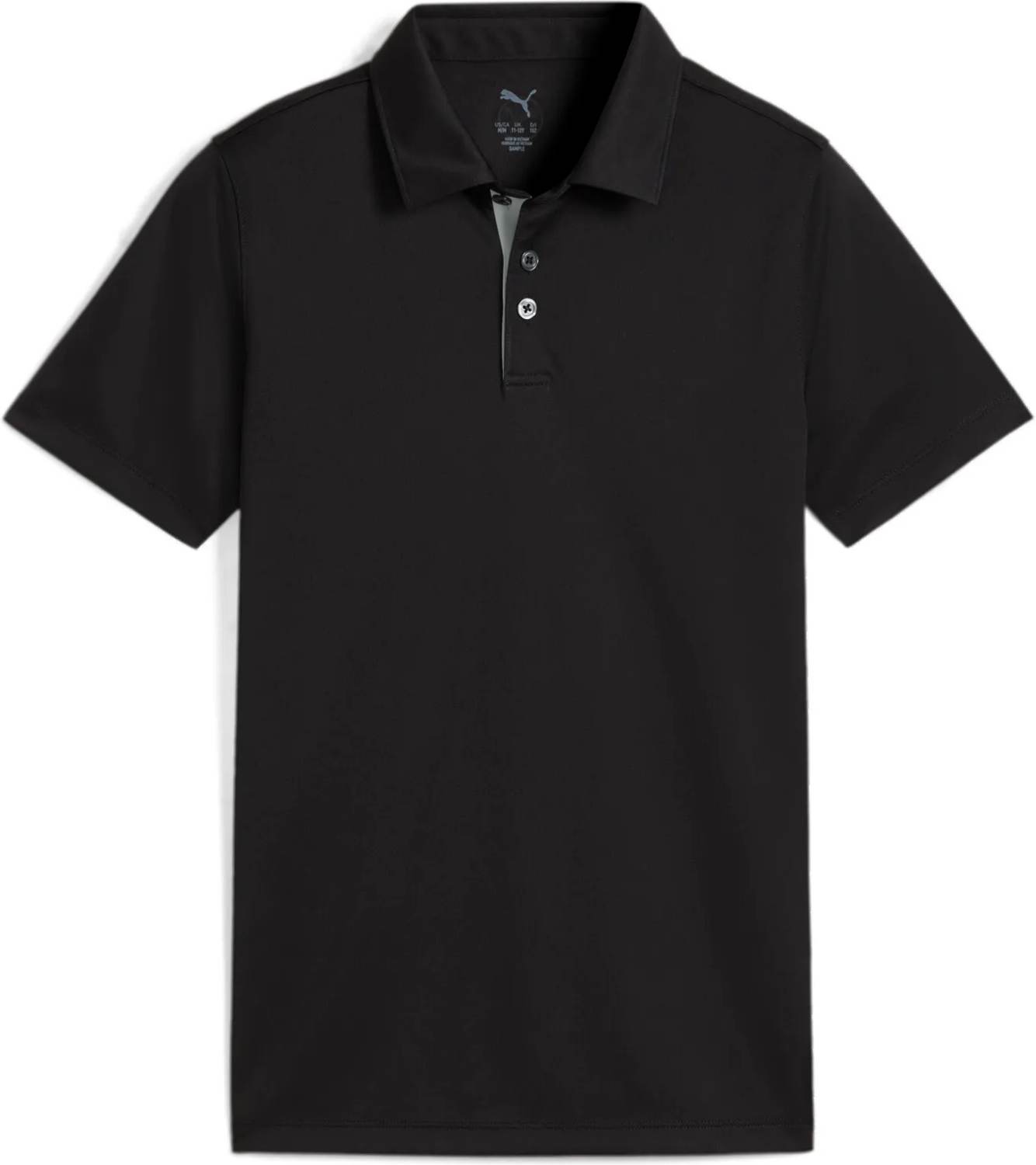Pure 2.0 Drenge Poloshirt     Black   Str. 128 Cm fra Puma