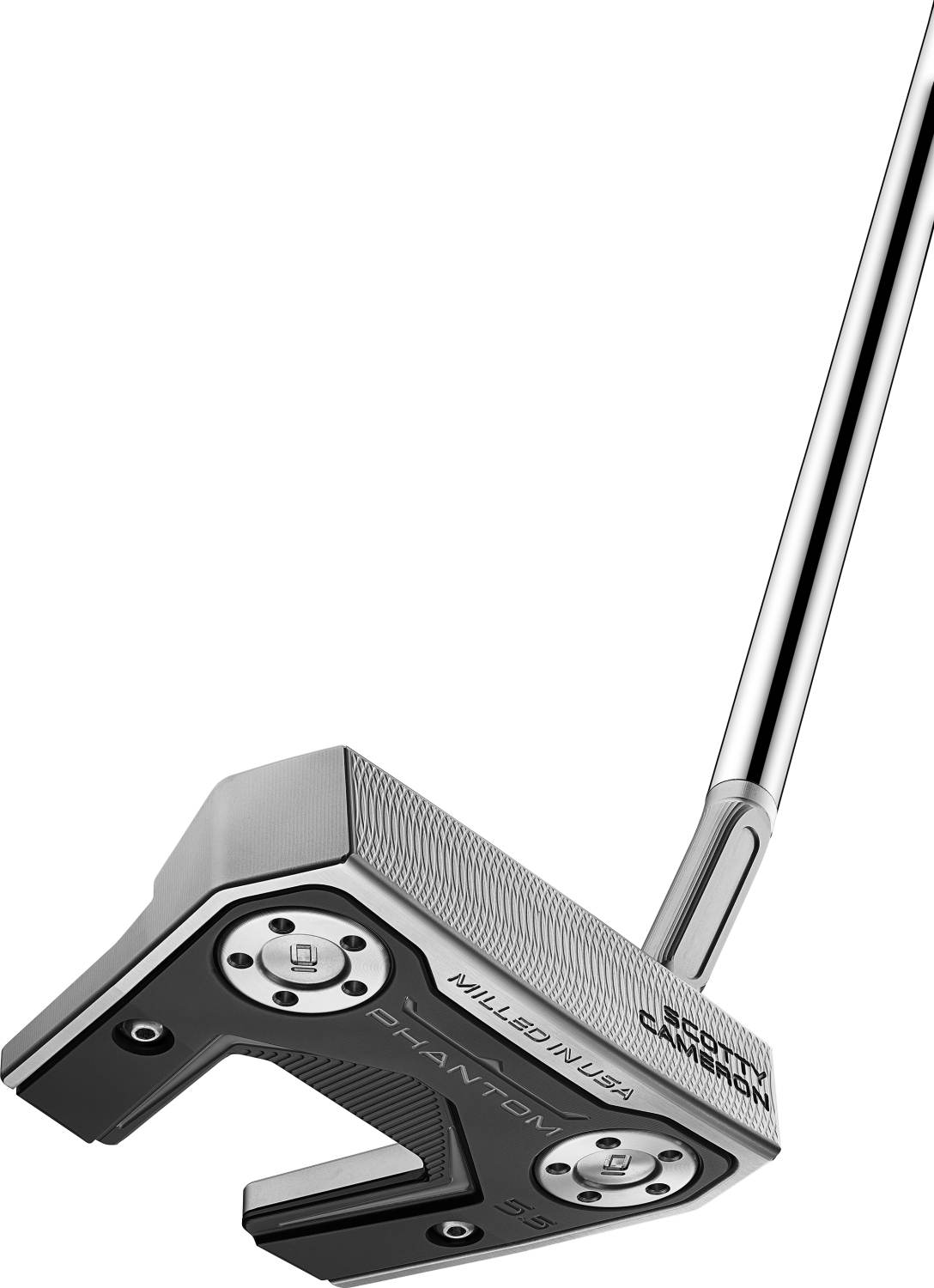 Phantom 5.5 Slant Neck Putter   Chrome   Højre   Str. 33"     Full Contact (2024) Standard Sort fra Scotty Cameron