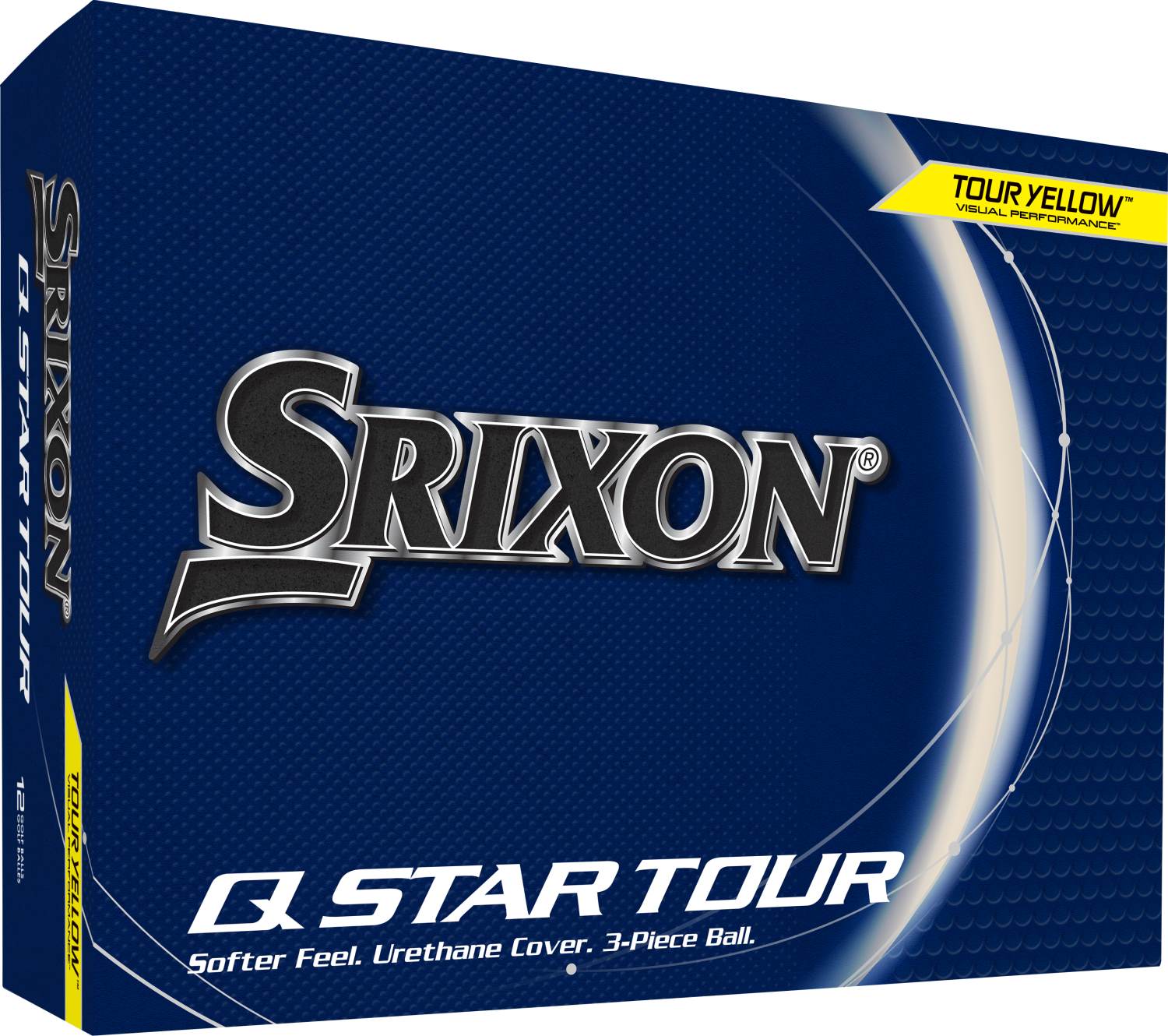 Q Star Tour (2024) Golfbolde Gul fra Srixon