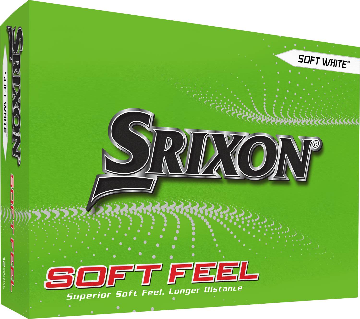 Soft Feel Golfbolde Hvid fra Srixon