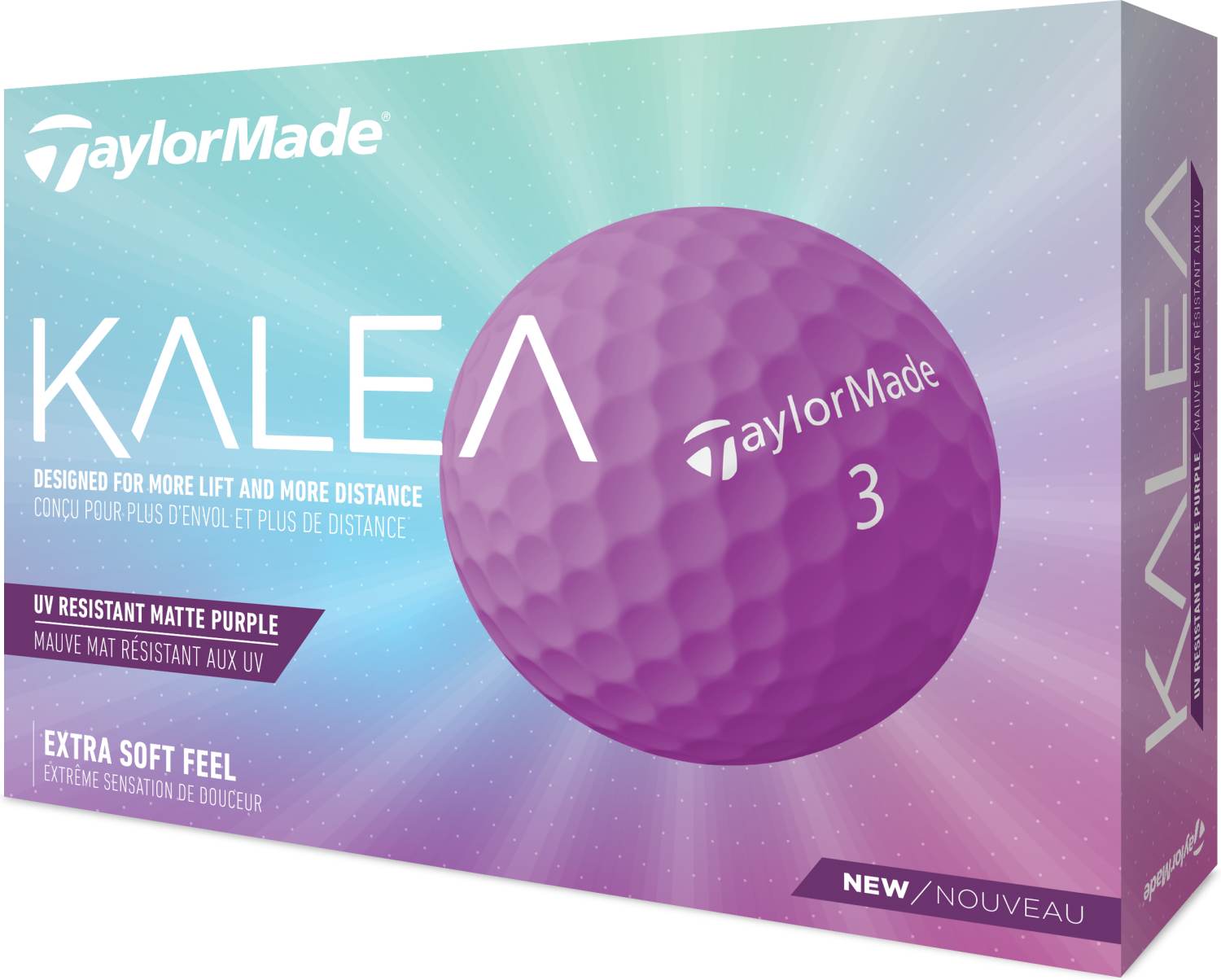 Kalea (2022) Dame Golfbolde   Lilla fra Taylormade