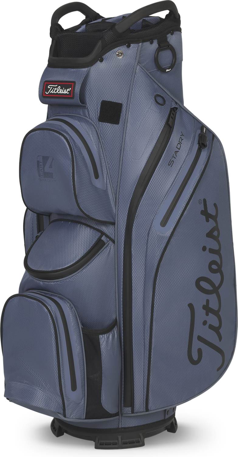 Cart 14 Stadry Vandtæt Vognbag   Washed Indigo fra Titleist