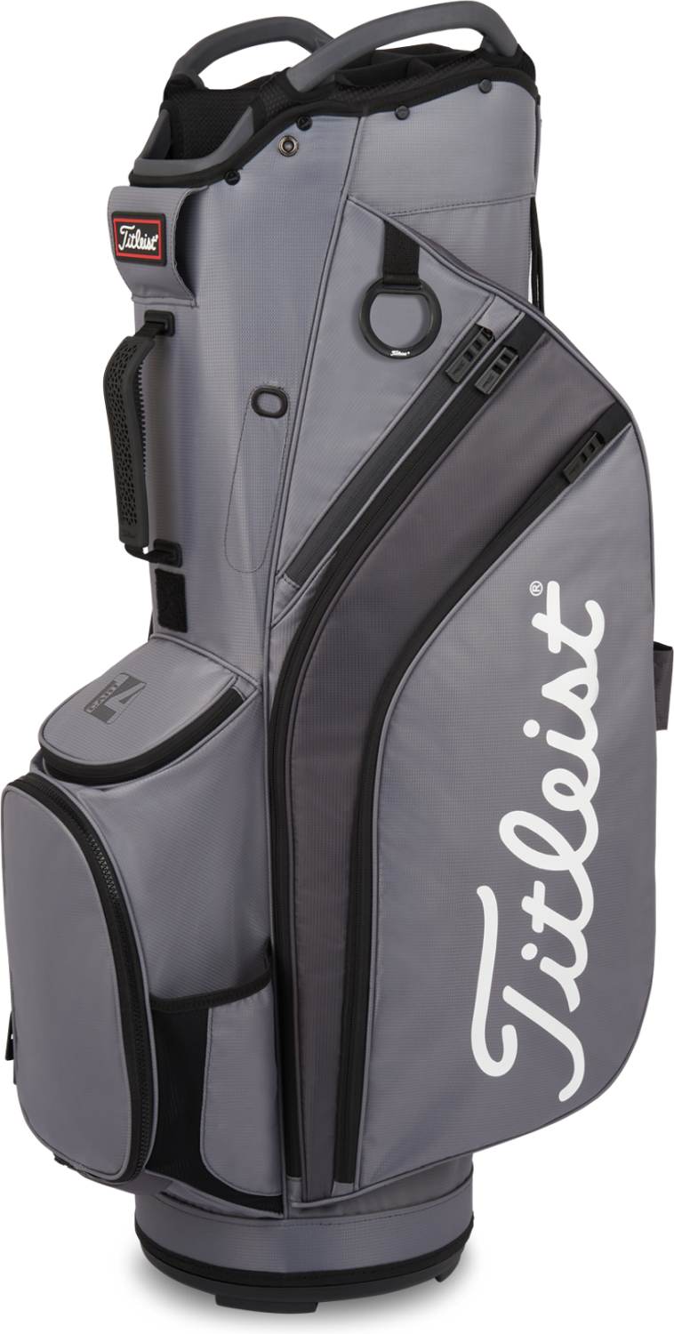 Cart 14 Vognbag   Charcoal Graphite Black fra Titleist