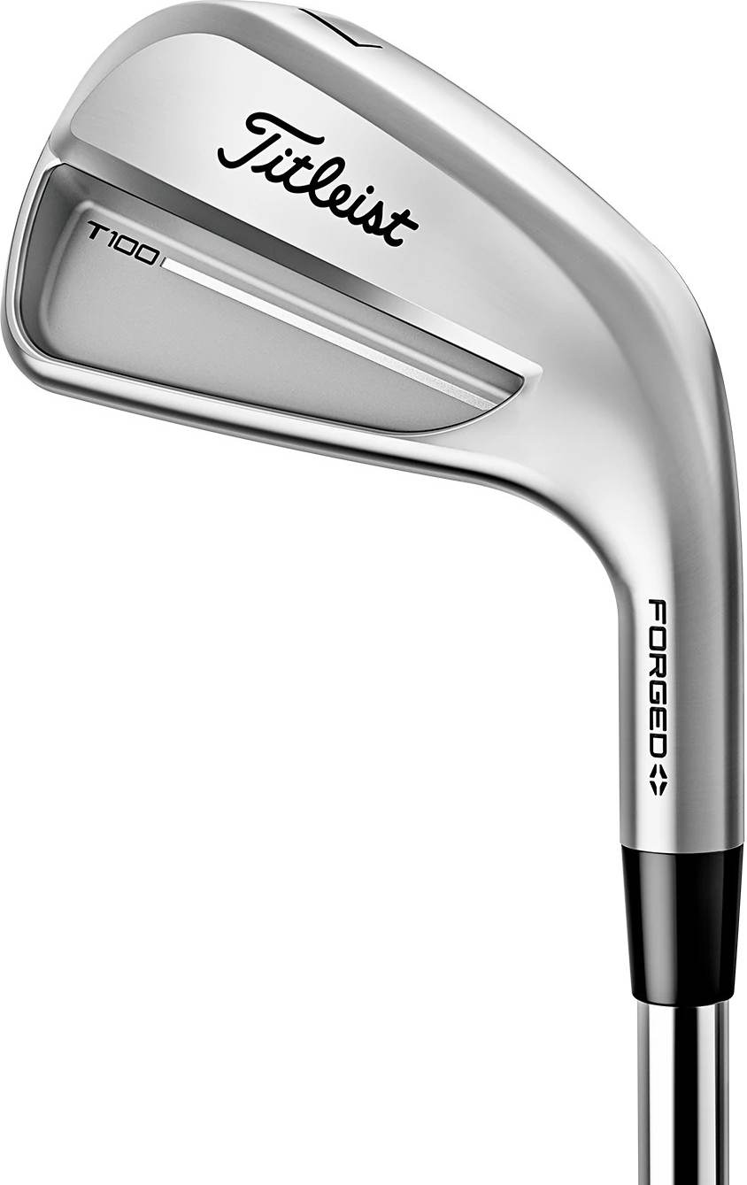 T100 Herre Jernsæt Chrome Venstre 5 9, Pw True Temper Amt Tour White Stiff S300 Stål fra Titleist