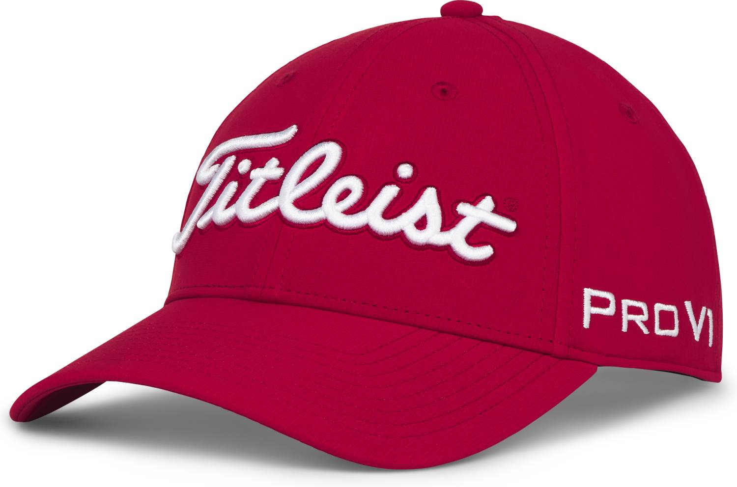 Tour Performance Kasket   Red Wht   Str. Justerbar fra Titleist