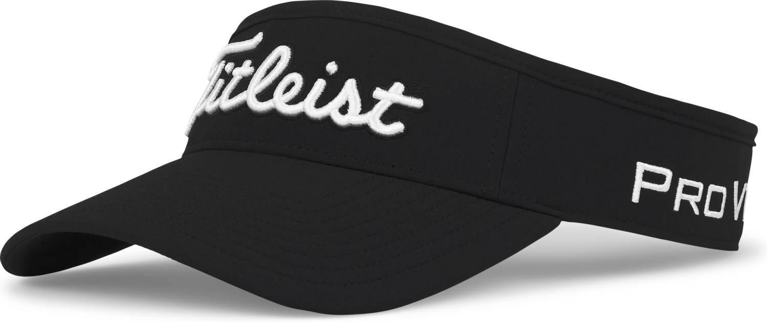 Tour Performance Visor Blk Wht Str. Onesize fra Titleist