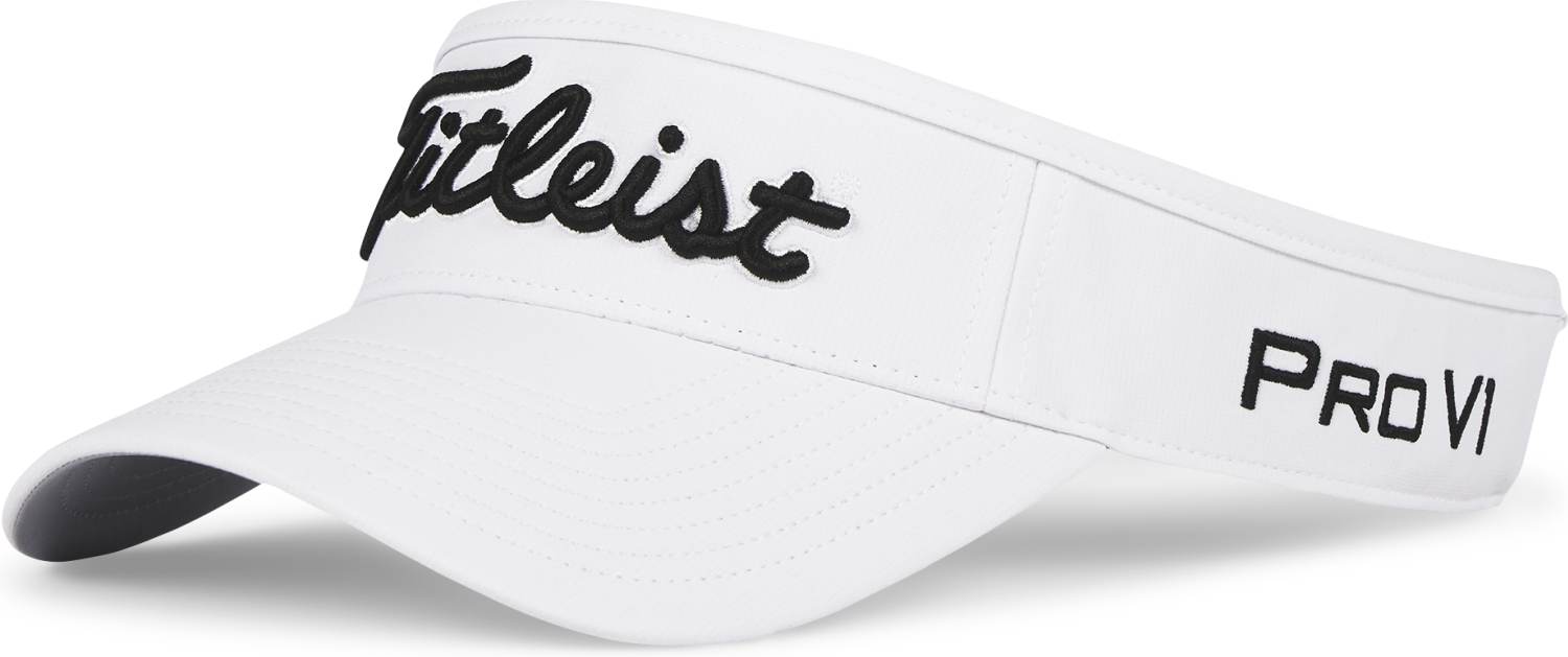Tour Performance Visor Wht Blk Str. Onesize fra Titleist