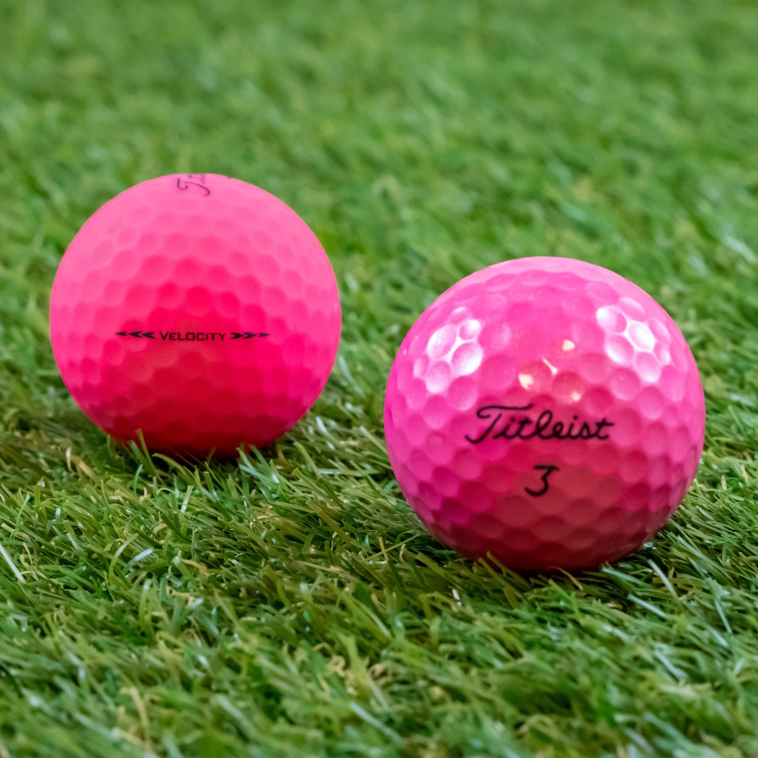 Velocity Pink Dame Søbolde   Grade A fra Titleist