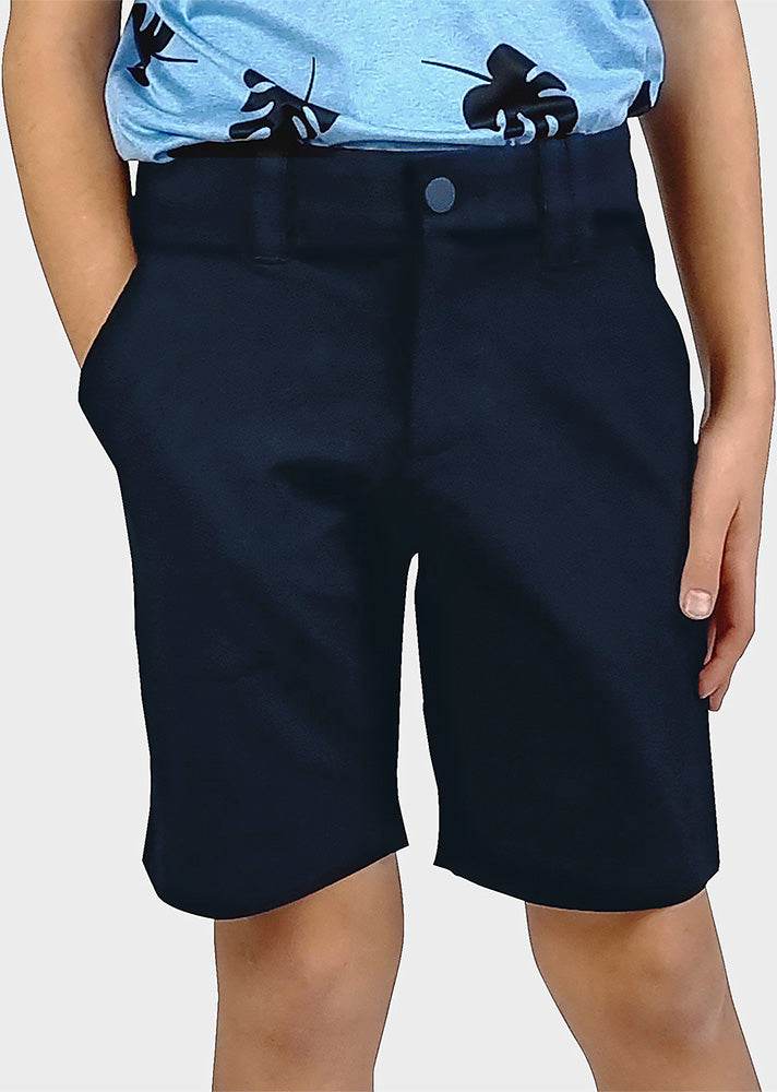 Arthur Drenge Shorts Navy Str. 24 fra What Bunkers